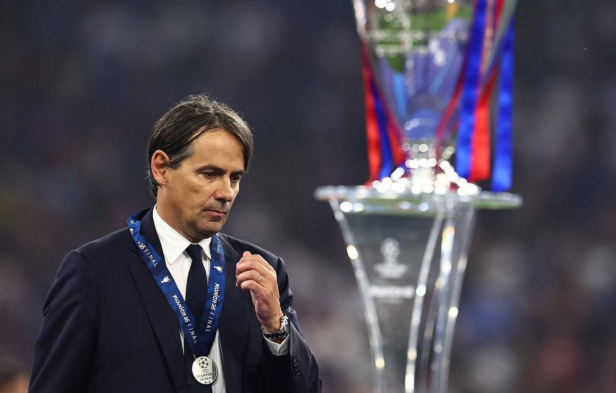 国米惨败巴黎后，小因扎吉面临未来命运之问